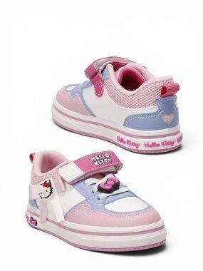 Hello Kitty Toddler 5T Cute Bow Accents Kids Sneakers Gift Girl’s New
